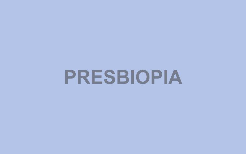 Correzione della Presbiopia